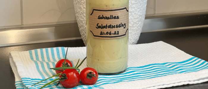 Low Carb Salatdressing auf Vorrat
